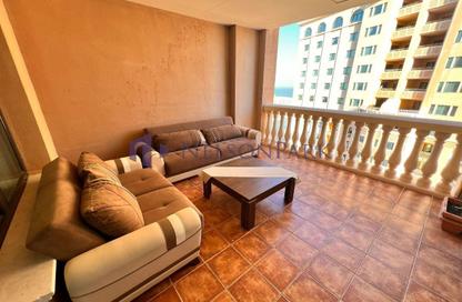Apartment - 1 Bedroom - 2 Bathrooms for rent in West Porto Drive - Porto Arabia - The Pearl Island - Doha