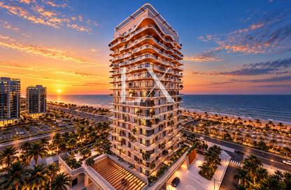 Apartment - 1 - 2 for sale in Lusail Marina Heights - Marina District - Lusail