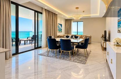 Apartment - 2 - 3 for rent in Burj Al Marina - Marina District - Lusail