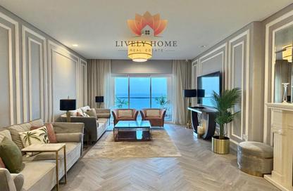 Apartment - 2 - 4 for rent in Al Mutahidah Tower - Viva Bahriyah - The Pearl Island - Doha