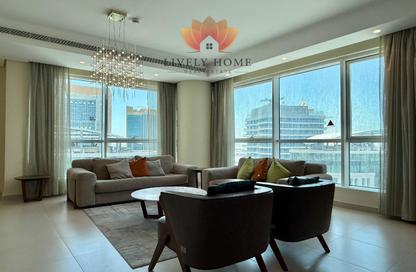 Apartment - 2 - 4 for rent in Marina Tower 23 - Marina District - Lusail