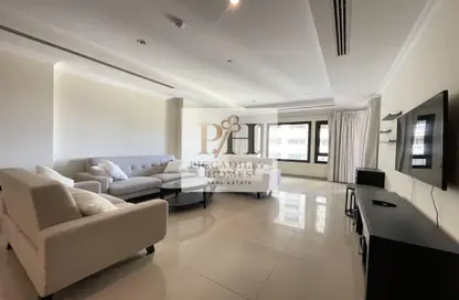 Apartment - 1 Bedroom - 2 Bathrooms for rent in East Porto Drive - Porto Arabia - The Pearl Island - Doha