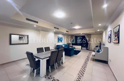 Apartment - 1 Bedroom - 2 Bathrooms for rent in Porto Arabia - The Pearl Island - Doha