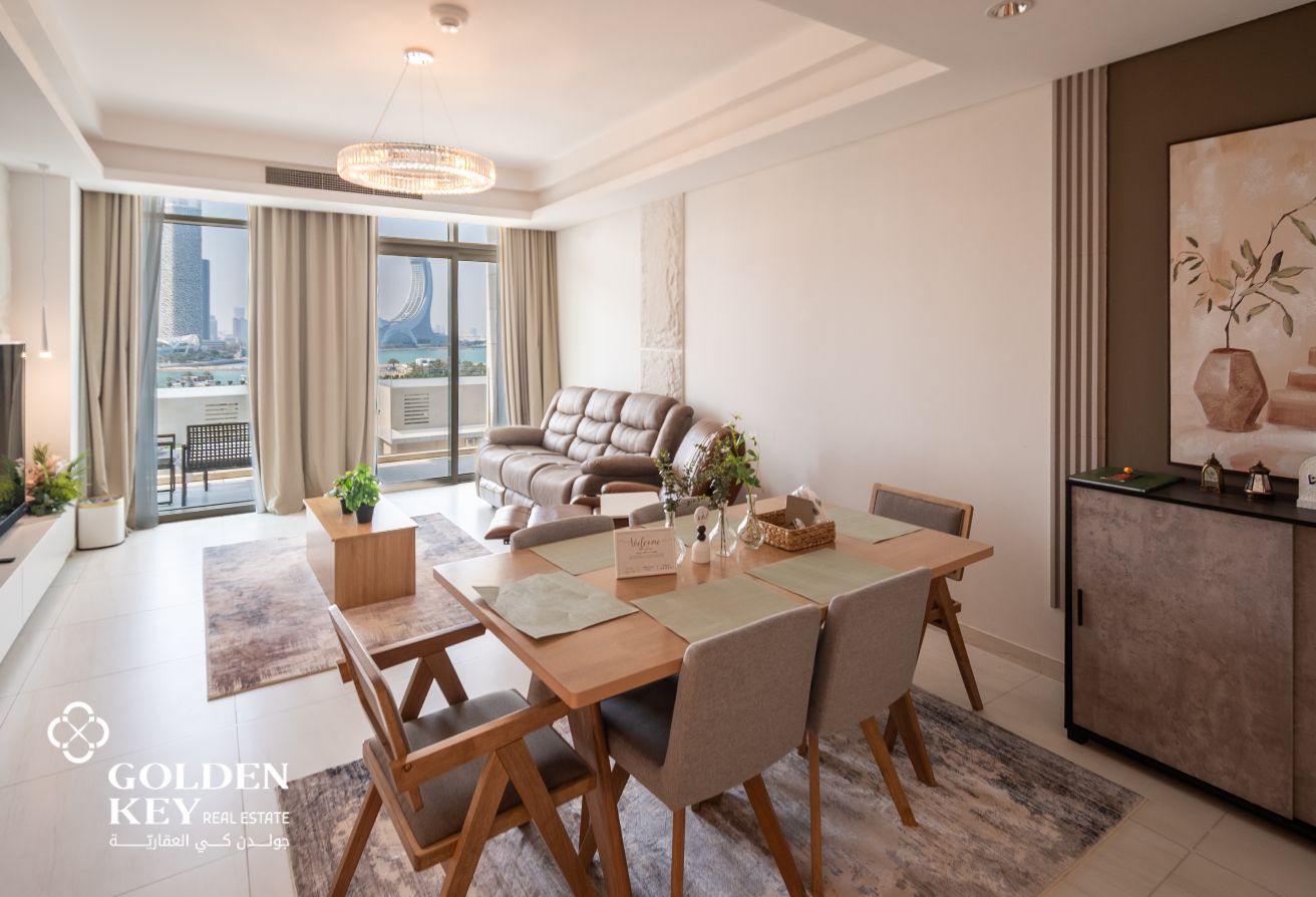 Bills Included | Stunning 2BR+Maid | Sea View