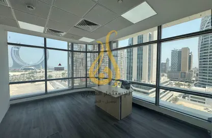 Office Space - 1 Bedroom - 1 Bathroom for rent in Marina Tower 02 - Marina District - Lusail