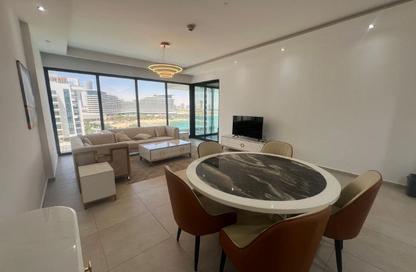 Apartment - 1 Bedroom - 1 Bathroom for rent in Lusail Marina Heights - Marina District - Lusail