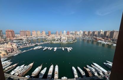 Apartment - Studio - 1 for rent in East Porto Drive - Porto Arabia - The Pearl Island - Doha