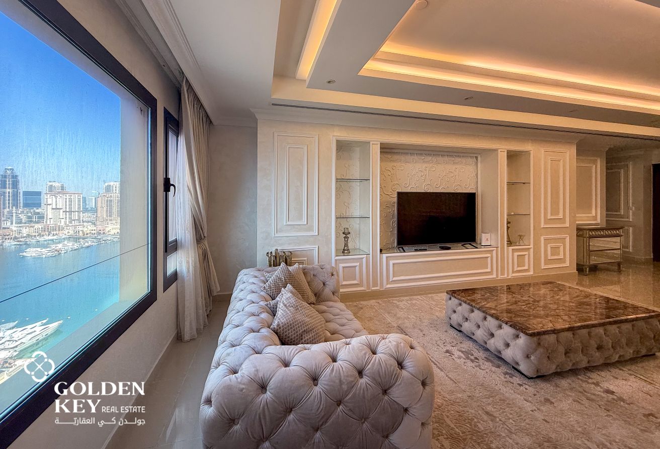 Sea View | 1BR+Office w/ Balcony | Fully Furnished