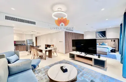 Apartment - Studio - 1 Bathroom for rent in La Plage Centrale - La Plage - The Pearl Island - Doha