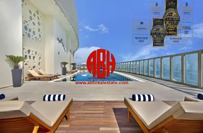 Apartment - 2 Bedrooms - 3 Bathrooms for rent in Al Shatt Street - West Bay - Doha