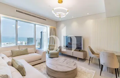 شقة - غرفة نوم - 2 حمامات للايجار في برج وست باي - الخليج الجنوبي - الخليج الغربي - الدوحة