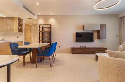Apartment - 1 Bedroom - 2 Bathrooms for rent in Lusail Residence - Marina District - Lusail