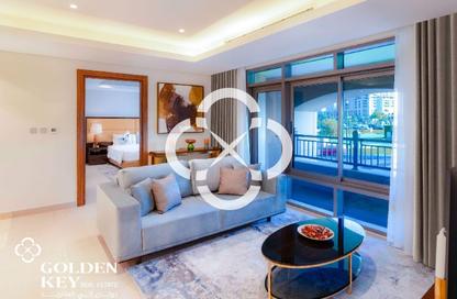 Apartment - 3 Bedrooms - 5 Bathrooms for rent in Abraj Bay - Abraj Quartiers - The Pearl Island - Doha