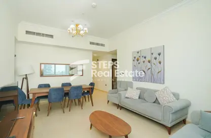 Apartment - 2 Bedrooms - 2 Bathrooms for rent in Lusail Residence - Marina District - Lusail