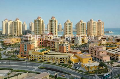 Apartment - Studio - 1 Bathroom for sale in East Porto Drive - Porto Arabia - The Pearl Island - Doha Apartment - Studio - 1 Bathroom for sale in East Porto Drive - Porto Arabia - The Pearl Island - Doha