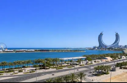 شقة - 2 غرف نوم - 3 حمامات للايجار في برج مارينا 02 - منطقة المارينا - الوسيل