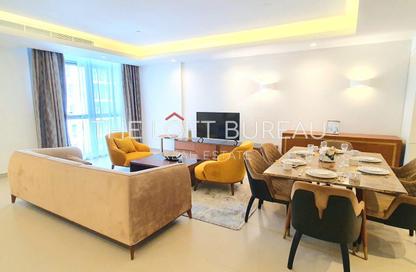 Apartment - 2 Bedrooms - 3 Bathrooms for rent in Lusail Residence - Marina District - Lusail