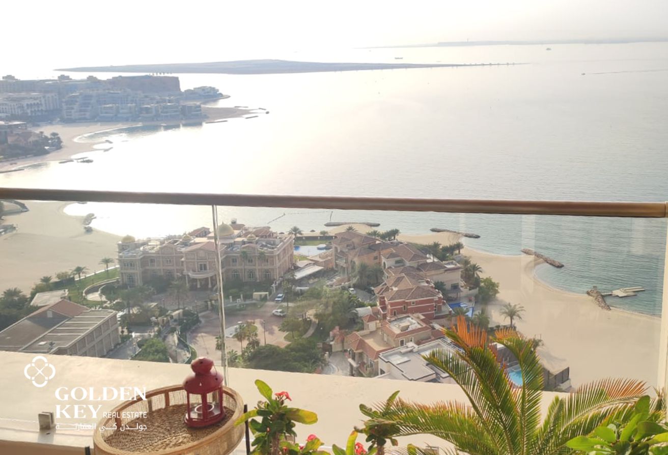 High Floor | 1BR with Sea View in Viva Bahriya