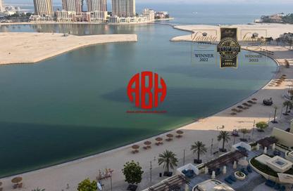 Apartment - 1 - 2 for rent in Viva East - Viva Bahriyah - The Pearl Island - Doha