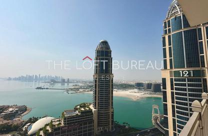 Apartment - 2 Bedrooms - 3 Bathrooms for rent in Abraj Bay - Abraj Quartiers - The Pearl Island - Doha