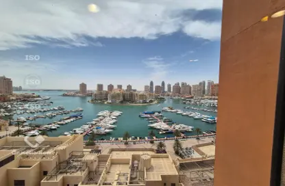 شقة - غرفة نوم - 2 حمامات للايجار في طريق بورتو الشرقي - بورتو أرابيا - جزيرة اللؤلؤة - الدوحة