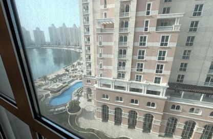 Apartment - 1 Bedroom - 2 Bathrooms for rent in Viva West - Viva Bahriyah - The Pearl Island - Doha