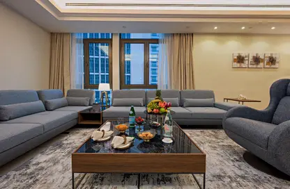 Apartment - 3 Bedrooms - 4 Bathrooms for rent in Al Gassar Resort - West Bay - Doha Apartment - 3 Bedrooms - 4 Bathrooms for rent in Al Gassar Resort - West Bay - Doha