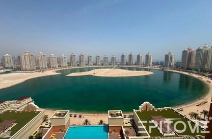 شقة - 1 حمام للايجار في ابراج المتحدة - فيفا بحرية - جزيرة اللؤلؤة - الدوحة