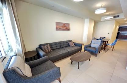 Apartment - 2 Bedrooms - 3 Bathrooms for rent in Lusail Residence - Marina District - Lusail