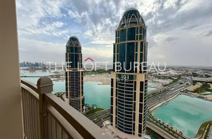 Apartment - 1 Bedroom - 2 Bathrooms for rent in Abraj Bay - Abraj Quartiers - The Pearl Island - Doha
