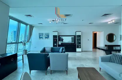 Apartment - 3 Bedrooms - 5 Bathrooms for rent in Zig Zag Tower B - Zig Zag Towers - West Bay - Doha