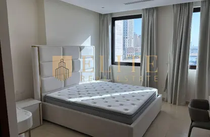 شقة - غرفة نوم - 2 حمامات للايجار في حدائق جاردينو - فيلات جاردينو - جزيرة اللؤلؤة - الدوحة