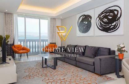 Apartment - 1 Bedroom - 2 Bathrooms for rent in Viva West - Viva Bahriyah - The Pearl Island - Doha