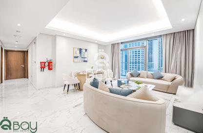 Apartment - 2 Bedrooms - 3 Bathrooms for rent in Marina Residences 195 - Marina District - Lusail