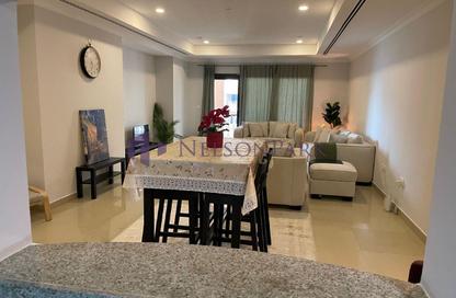 Apartment - 1 Bedroom - 2 Bathrooms for rent in East Porto Drive - Porto Arabia - The Pearl Island - Doha