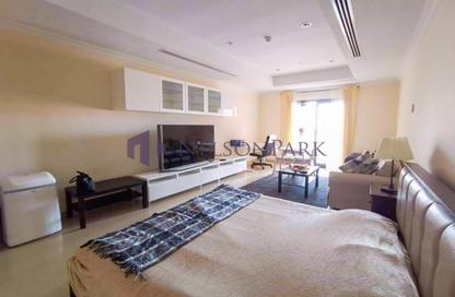 Apartment - Studio - 1 for rent in East Porto Drive - Porto Arabia - The Pearl Island - Doha Apartment - Studio - 1 for rent in East Porto Drive - Porto Arabia - The Pearl Island - Doha