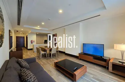 شقة - غرفة نوم - 2 حمامات للايجار في فيفا غرب - فيفا بحرية - جزيرة اللؤلؤة - الدوحة