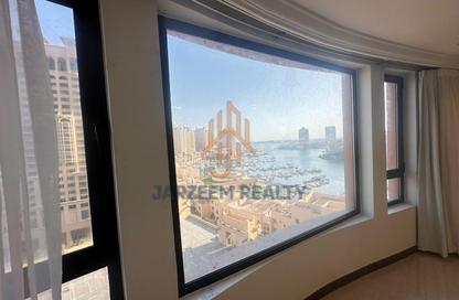 Apartment - Studio - 1 Bathroom for rent in West Porto Drive - Porto Arabia - The Pearl Island - Doha