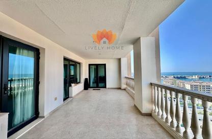 Apartment - 2 Bedrooms - 3 Bathrooms for rent in East Porto Drive - Porto Arabia - The Pearl Island - Doha