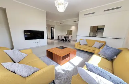 Apartment - 3 Bedrooms - 4 Bathrooms for rent in Seef Lusail Tower 1 - Seef Lusail - Lusail City - Lusail