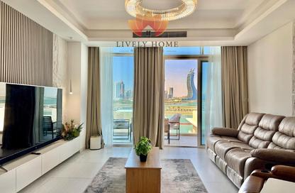 Apartment - 2 - 4 for rent in Crystal Residence - Gewan Island - The Pearl Island - Doha Apartment - 2 - 4 for rent in Crystal Residence - Gewan Island - The Pearl Island - Doha