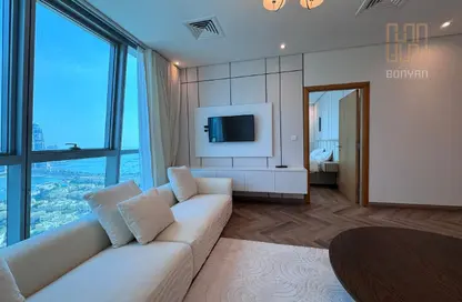 Apartment - 2 Bedrooms - 2 Bathrooms for rent in Zig Zag Tower A - Zig Zag Towers - West Bay - Doha