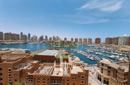 Apartment - Studio - 1 for sale in East Porto Drive - Porto Arabia - The Pearl Island - Doha Apartment - Studio - 1 for sale in East Porto Drive - Porto Arabia - The Pearl Island - Doha
