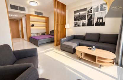 Apartment - Studio - 1 for rent in Fox Hills A13 - Fox Hills - Lusail