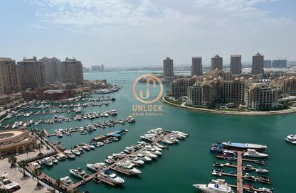 Apartment - Studio - 1 Bathroom for rent in East Porto Drive - Porto Arabia - The Pearl Island - Doha