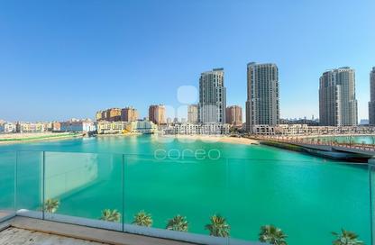 Apartment - 1 Bedroom - 2 Bathrooms for rent in Crystal Residence - Gewan Island - The Pearl Island - Doha