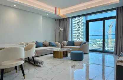 شقة - غرفة نوم - 2 حمامات للايجار في مرتفعات مارينا لوسيل - منطقة المارينا - الوسيل