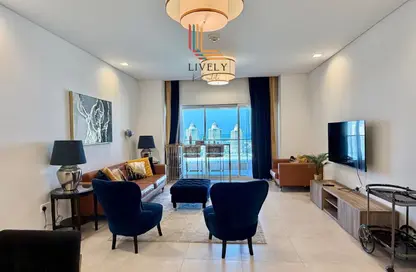 Apartment - 1 Bedroom - 2 Bathrooms for rent in Viva West - Viva Bahriyah - The Pearl Island - Doha