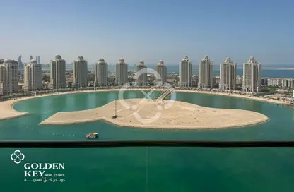 Apartment - 1 Bedroom - 2 Bathrooms for sale in Viva West - Viva Bahriyah - The Pearl Island - Doha