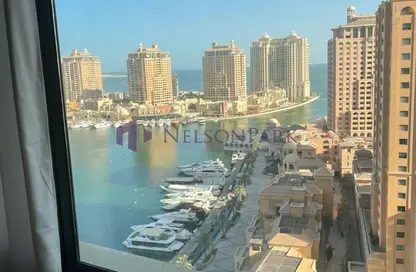 شقة - غرفة نوم - 2 حمامات للبيع في 5 تاور - بورتو أرابيا - جزيرة اللؤلؤة - الدوحة